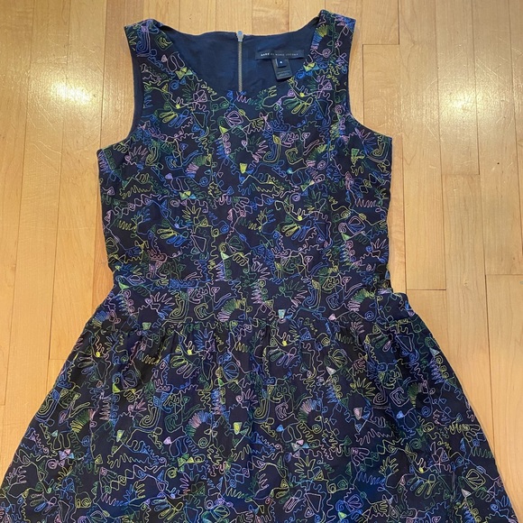 Marc Jacobs artsy multicolored dress - Picture 1 of 4